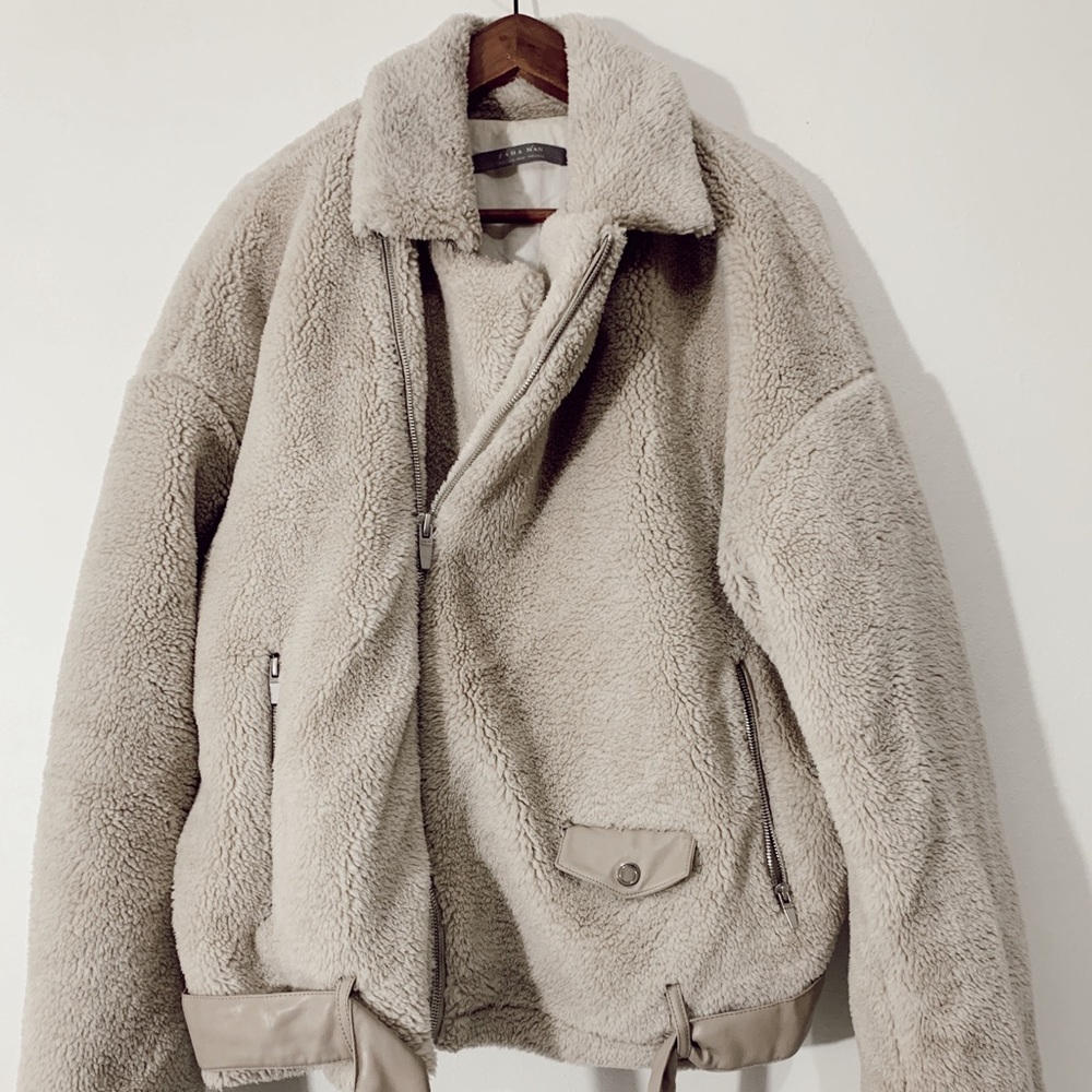 Zara Sherpa men jacket